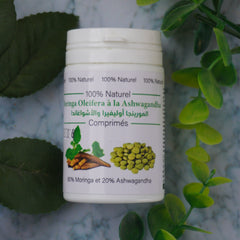 Comprimés de Moringa + Ashwagandha