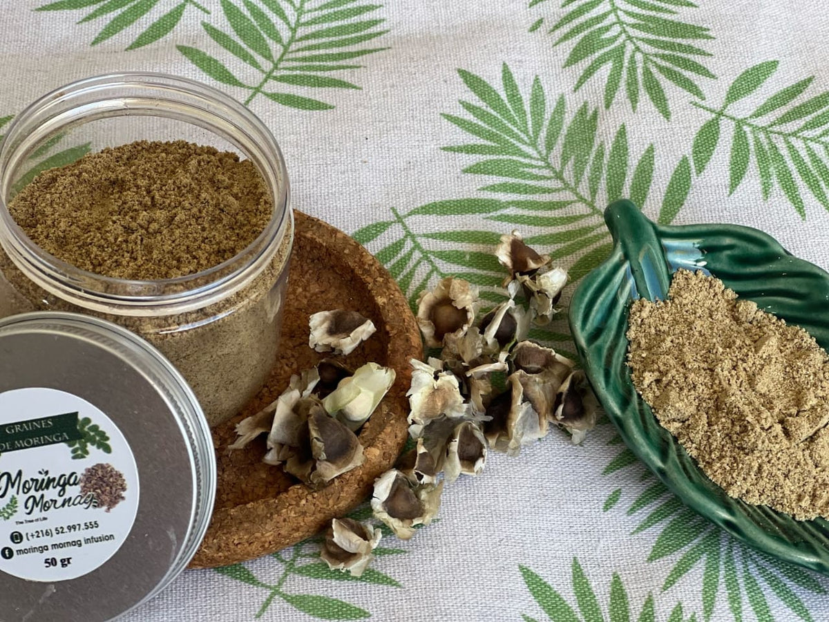 Poudre de Graines de Moringa