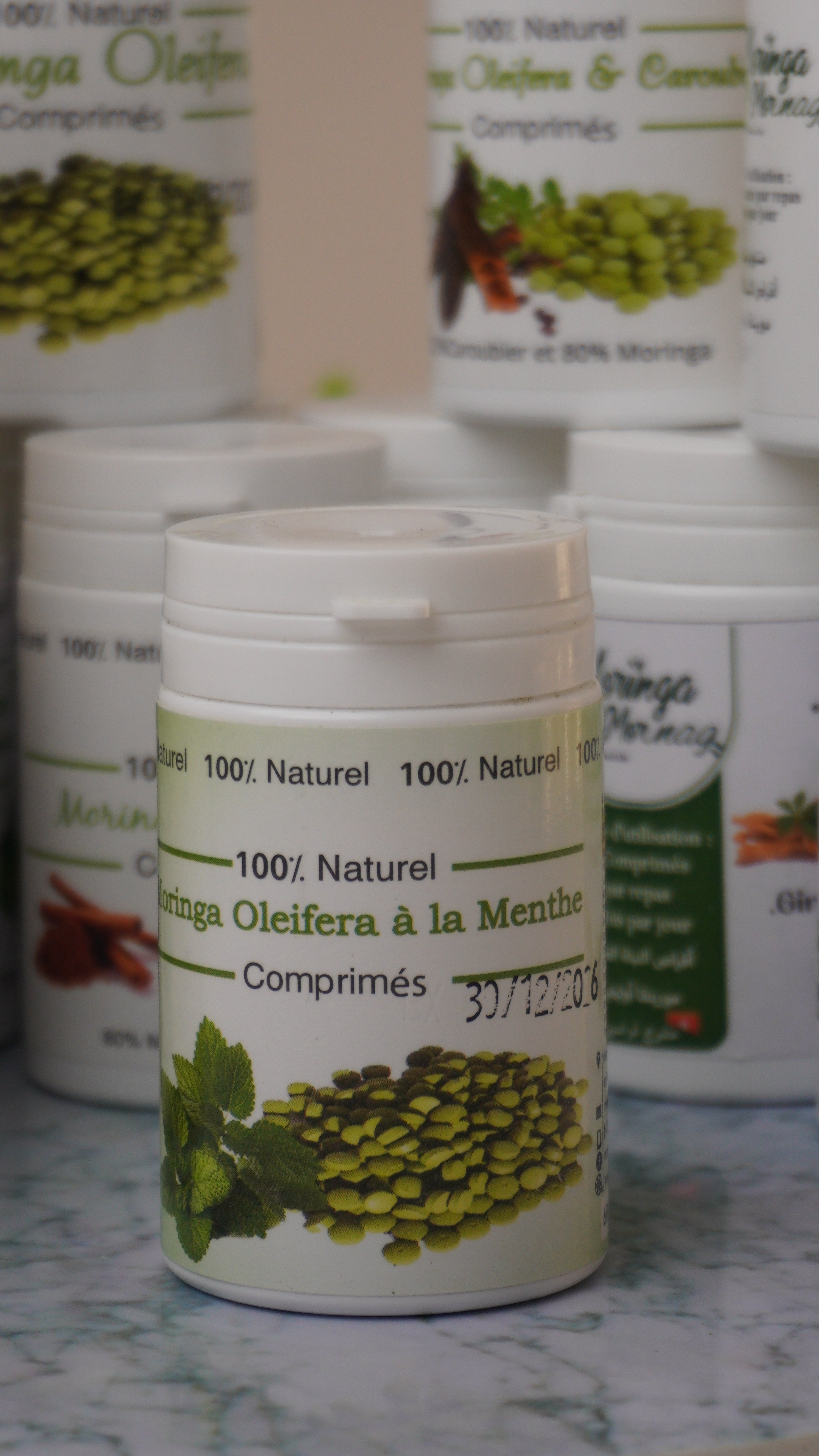 Mélange Moringa et Menthe