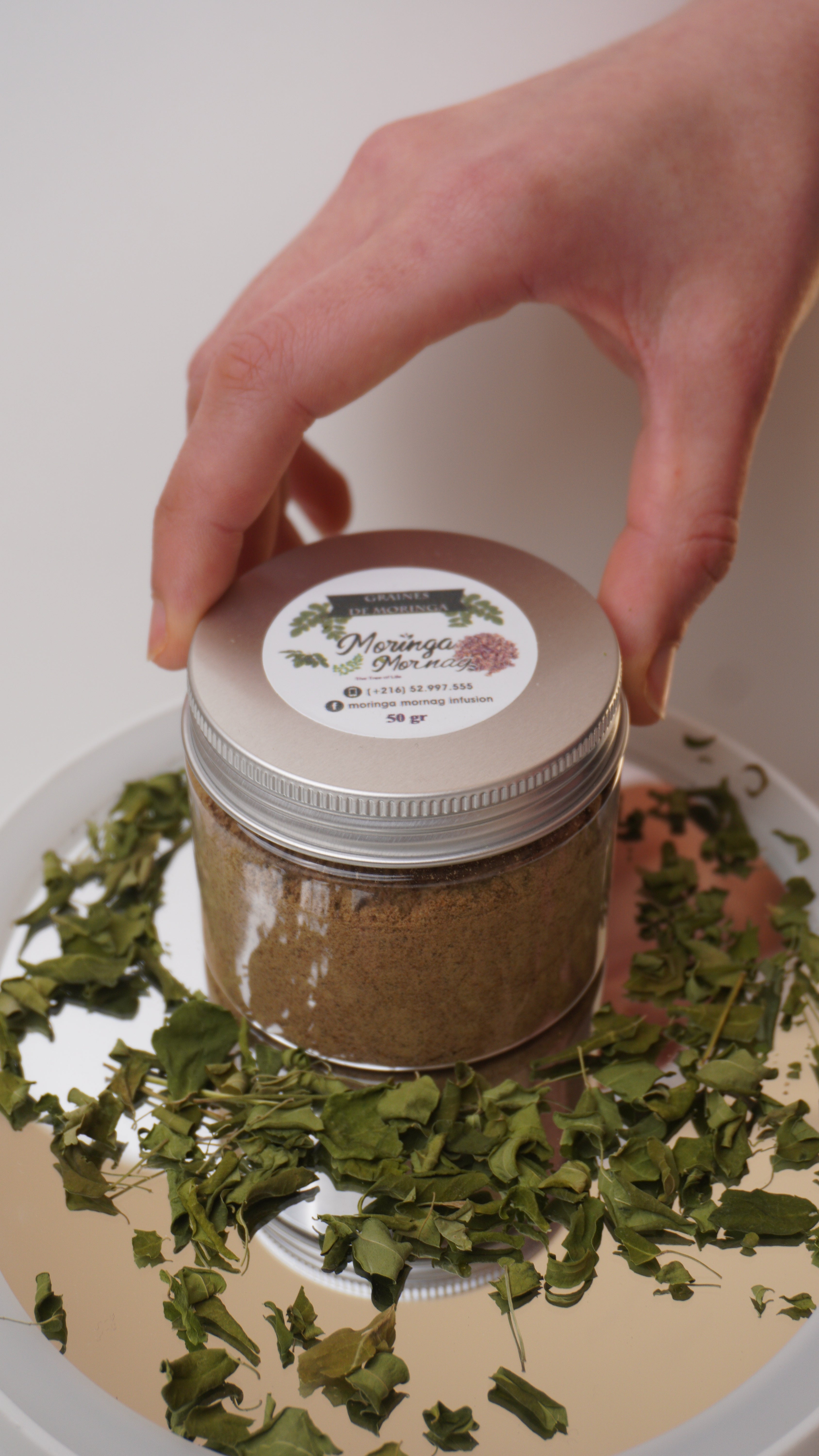 Poudre de Graines de Moringa